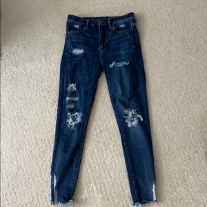 American Eagle next level stretch high rise jeans